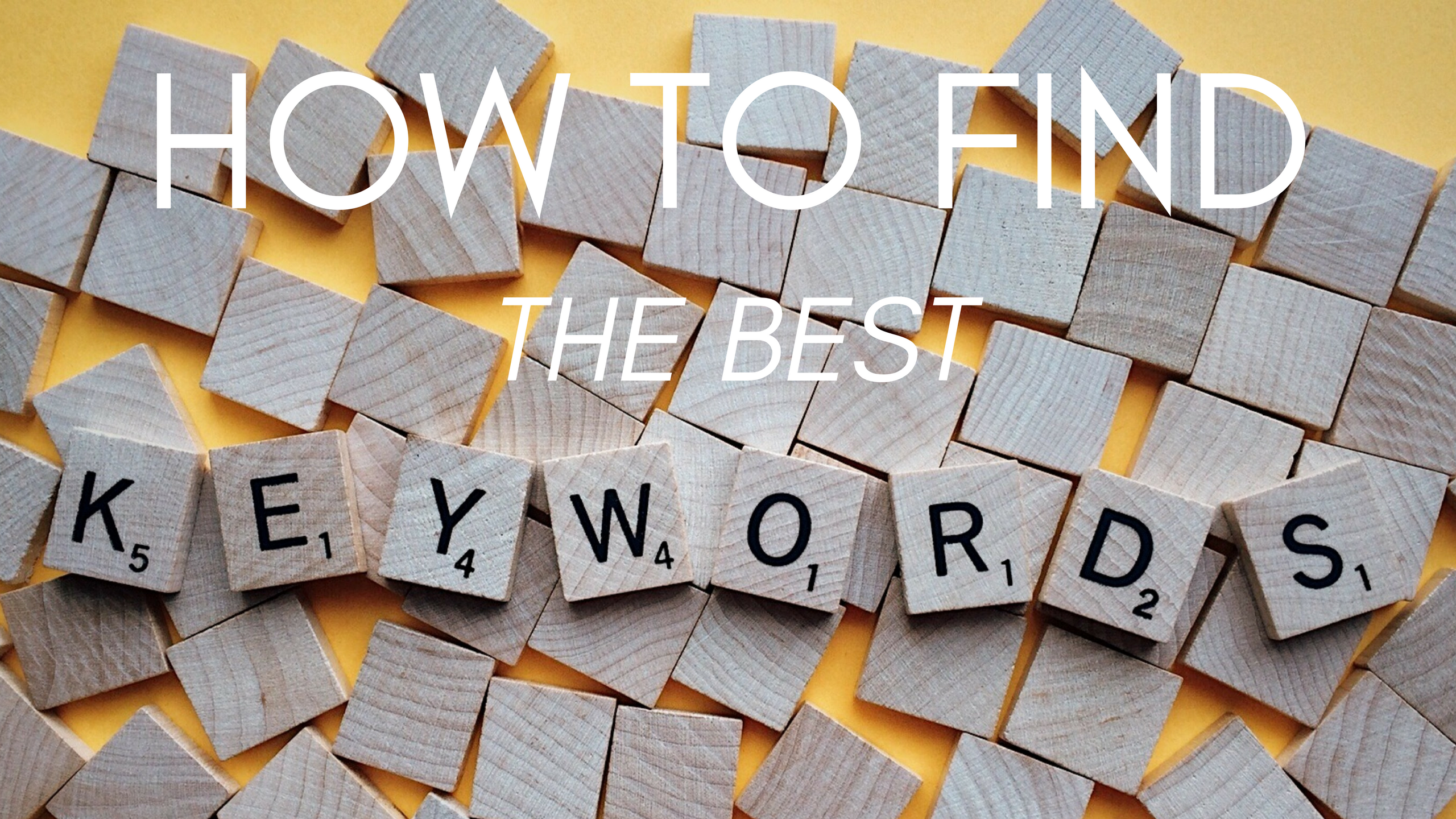 Find the best keywords for Amazon